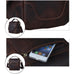 Crazy Horse Leather Camera Shoulder Bag Full Grain Leather Crossbody DSLR Camera Bag Mens Messenger Bag RockCow Leather Studio