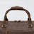 Crazy Horse Leather Duffle Bag Handmade Mens Leather Travel Bag Leather Tote Luggage Bag RockCow Leather Studio