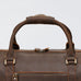 Crazy Horse Leather Duffle Bag Handmade Mens Leather Travel Bag Leather Tote Luggage Bag RockCow Leather Studio