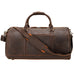 Crazy Horse Leather Duffle Bag Handmade Mens Leather Travel Bag Leather Tote Luggage Bag RockCow Leather Studio