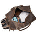 Crazy Horse Leather Duffle Bag Handmade Mens Leather Travel Bag Leather Tote Luggage Bag RockCow Leather Studio