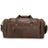Men's Handmade Crazy Horse Leather Duffle, Vintage Travel Bag RockCow Leather Studio