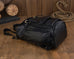 Crazy Horse Leather Men Backpack Vintage Laptop Backpack Travel Backpack ESS468 RockCow Leather Studio