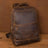 Crazy Horse Leather Backpack Men Laptop Backpack Handmade Travel Backpack RockCow Leather Studio