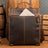 Crazy Horse Leather Men Backpack Multifunction Shoulder Messenger Bag Handmade Travel Backpack RockCow Leather Studio
