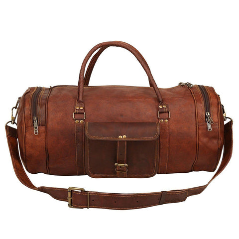 The Dapper Duffel Classy Leather Bags