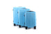 Mirage Danae Abs Hard Shell Lightweight 360 Dual Spinning Wheels Combo Lock 3 Piece Luggage Set