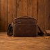 Crazy Horse Leather Crossbody Bag for Men, Premium Casual Commuter Shoulder Bag, Multifunctional Horizontal Men's Bag RockCow Leather Studio