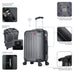 INTELY Carry On 20" with USB ports Dukap