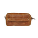 MaheTri Tanned Toiletry Classy Leather Bags