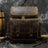 Large Capacity Travel Backpack Crazy Horse Leather Men Backpack Laptop Backpack RockCow Leather Studio