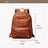 Designer Laptop Backpack for Men Full Grain Leather Backpack for Work RockCow Leather Studio