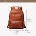 Designer Laptop Backpack for Men Full Grain Leather Backpack for Work RockCow Leather Studio