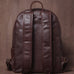 Designer Laptop Backpack for Men Full Grain Leather Backpack for Work RockCow Leather Studio