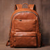 Designer Laptop Backpack for Men Full Grain Leather Backpack for Work RockCow Leather Studio
