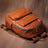 Designer Laptop Backpack for Men Full Grain Leather Backpack for Work RockCow Leather Studio