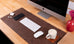 Leather Desk Mat Mizuri Leather