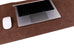 Natural Leather Desk Mat (37 cm x 80 cm) Mizuri Leather