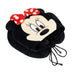 Disney Minnie Mouse Travel Neck Pillow Hoodie, Black Ful Luggage
