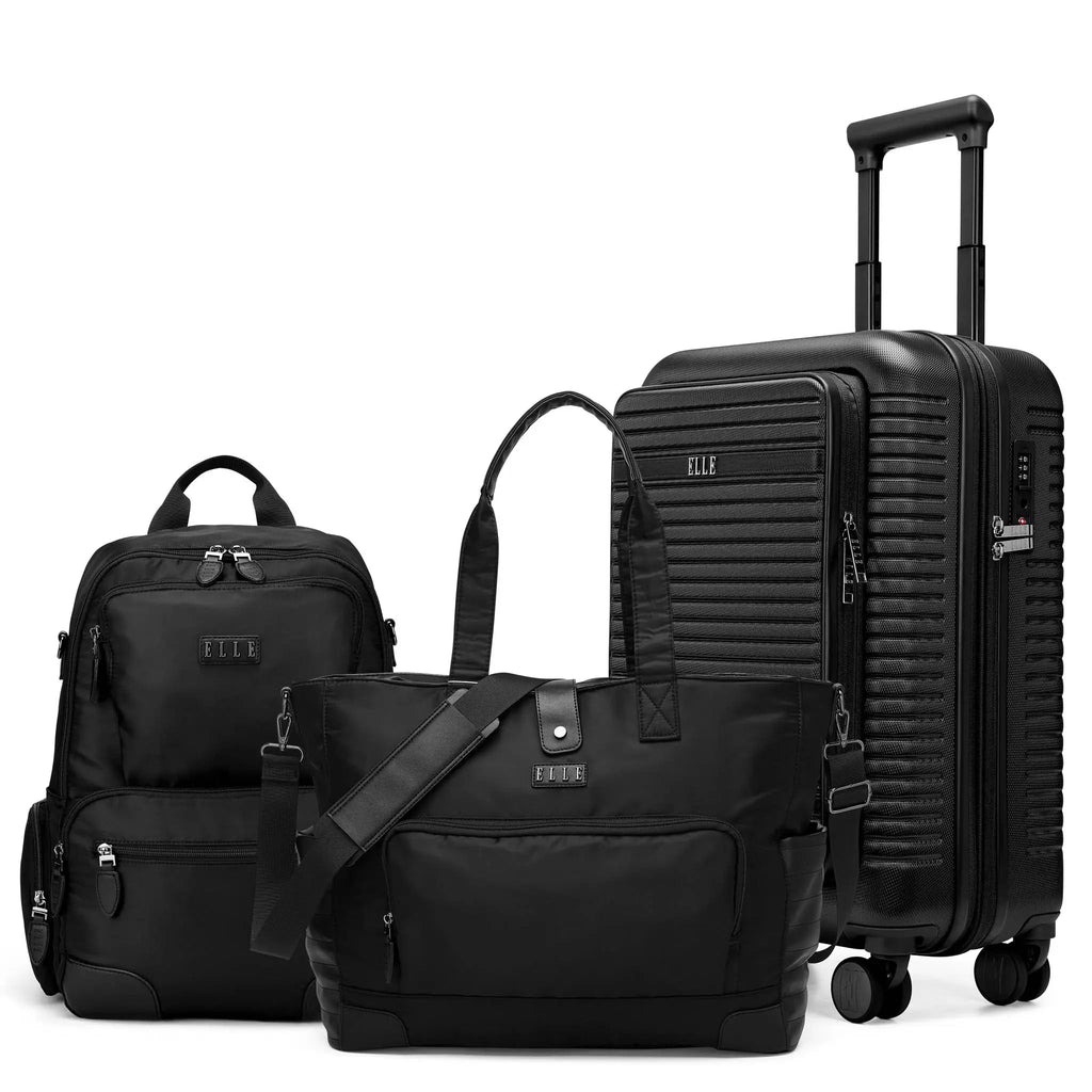 Voyage Escape Expandable 3 Piece Luggage Set Travellty