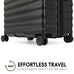 Excursion 3 Piece Expandable Chic Luggage Set Travellty