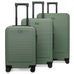 Passage 3 Piece Expandable Retro Luggage Set Travellty