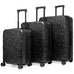 Wayfarer 3 Piece Expandable Monogram Luggage Set Travellty