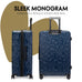 Wayfarer 3 Piece Expandable Monogram Luggage Set Travellty