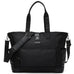 Voyage 25L Twill and Vegan Leather Weekender Tote Bag Travellty