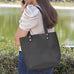 Eden SMALL Leather Tote Bag - Classic Mission Mercantile Leather Goods