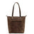Eden MEDIUM Leather Tote Bag - Zippered Mission Mercantile Leather Goods
