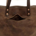 Eden OVERSIZED Leather Tote Bag - Zippered Mission Mercantile Leather Goods