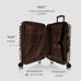 Heys Elite Fashion Spinner Brown Leopard 3 Piece Luggage Set Heys
