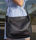 Ellington Leather Hobo w/ Zippered Pouch Mission Mercantile Leather Goods
