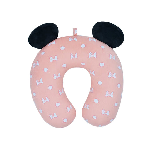 Disney Minnie Mouse Bow With Polka Dots Travel Neck Pillow Ful Luggage