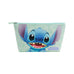 Disney Stitch Ohana Green Wedge Cosmetic Bag Ful Luggage