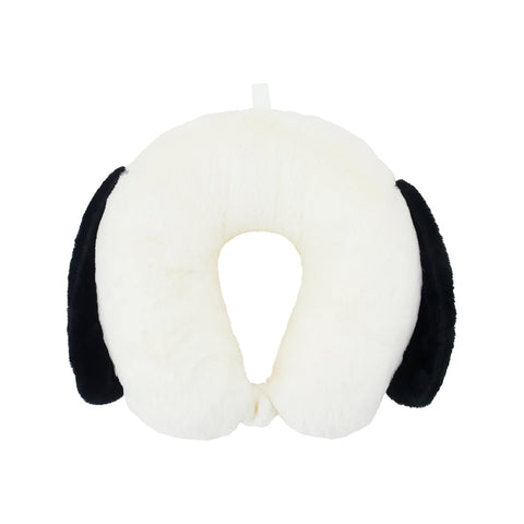 Peanuts Snoopy with 3D Ears Travel Neck Pillow Ful Luggage
