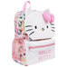 Hello Kitty Plush Face Backpack with 3D Bow Ful Luggage