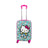 Hello Kitty Rainbows Kids 21" Sky Blue Carry-on Luggage Ful Luggage