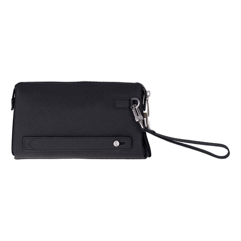 Lupus Leather Clutch Bag - LuggageDesigners