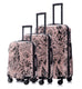 Multi-color Design ABS Hard Shell Lightweight with 360° Dual Spinning Wheels & Combo Lock – Includes 28", 24", 20" 3-Piece Luggage Set Mirage Luggage