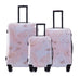 Multi-color Design ABS Hard Shell Lightweight with 360° Dual Spinning Wheels & Combo Lock – Includes 28", 24", 20" 3-Piece Luggage Set - Fairy Mirage Luggage