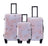 Multi-color Design ABS Hard Shell Lightweight with 360° Dual Spinning Wheels & Combo Lock – Includes 28", 24", 20" 3-Piece Luggage Set Mirage Luggage