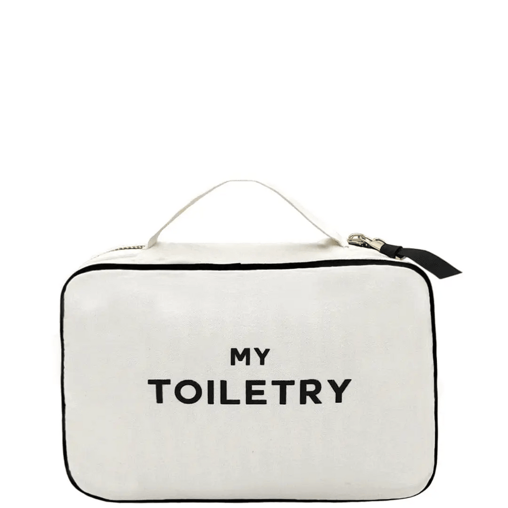 Folding/Hanging Toiletry Case, Cream Bag-all