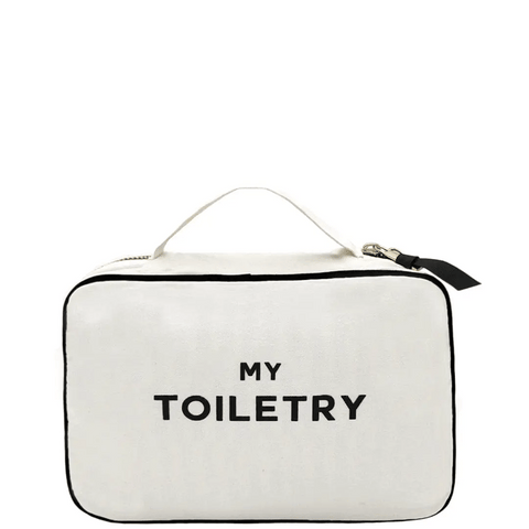 Folding/Hanging Toiletry Case, Cream Bag-all