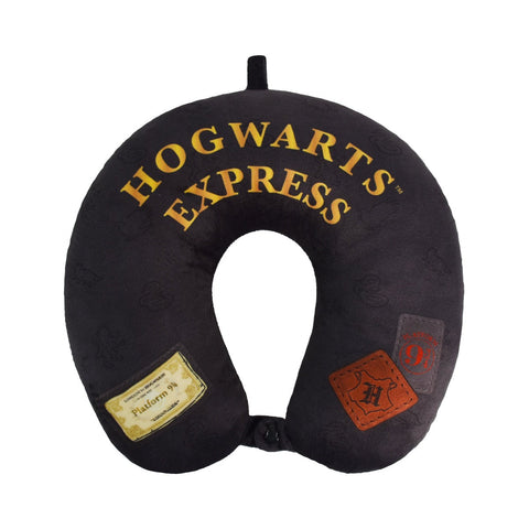 Harry Potter Black Travel Neck Pillow, Hogwart's Express Ful Luggage