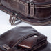 Full Grain Leather Backpack Casual Shoulder Travel Bag For Men Laptop Backpack RockCow Leather Studio