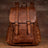 Full Grain Leather Backpack For Mens Handmade Leather Laptop Backpack Leather Travel Rucksack MS158 RockCow Leather Studio