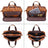 Full Grain Leather Briefcase, 15 Inches Laptop Bag,  Leather Messenger Bag, Natural Leather Shoulder Bag RockCow Leather Studio