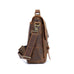 Full Grain Leather Briefcase Men's Leather Messenger Bag Handmade Laptop Bag Crossbody Shoulder Bag Top Handle Business Bag RockCow Leather Studio